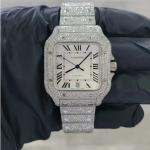 Cartier vvs Moissanite Diamond Watch