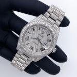 💎 Rolex Jubilee VVS Moissanite Diamond Watch