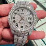 💎 Rolex Jubilee VVS Moissanite Diamond Watch