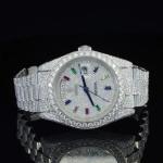 💎 Rolex Jubilee VVS Moissanite Diamond Watch