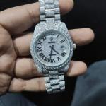 💎 Rolex Jubilee VVS Moissanite Diamond Watch