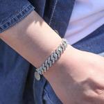 💎 Moissanite Diamond Bracelet Silver Jewellery