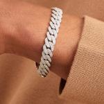💎 Moissanite Diamond Bracelet Silver Jewellery