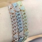 💎 Moissanite Diamond Bracelet Silver Jewellery