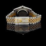 Rolex jubilee Full Iced Out VVS Bling Bling Baguette And Round Diamond watch for men