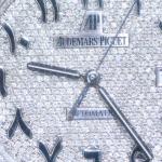 AP White Arabic VVS Moissanite Diamond Watch