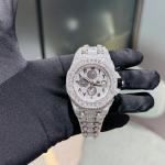 AP White Rose gold VVS Moissanite Diamond Watch